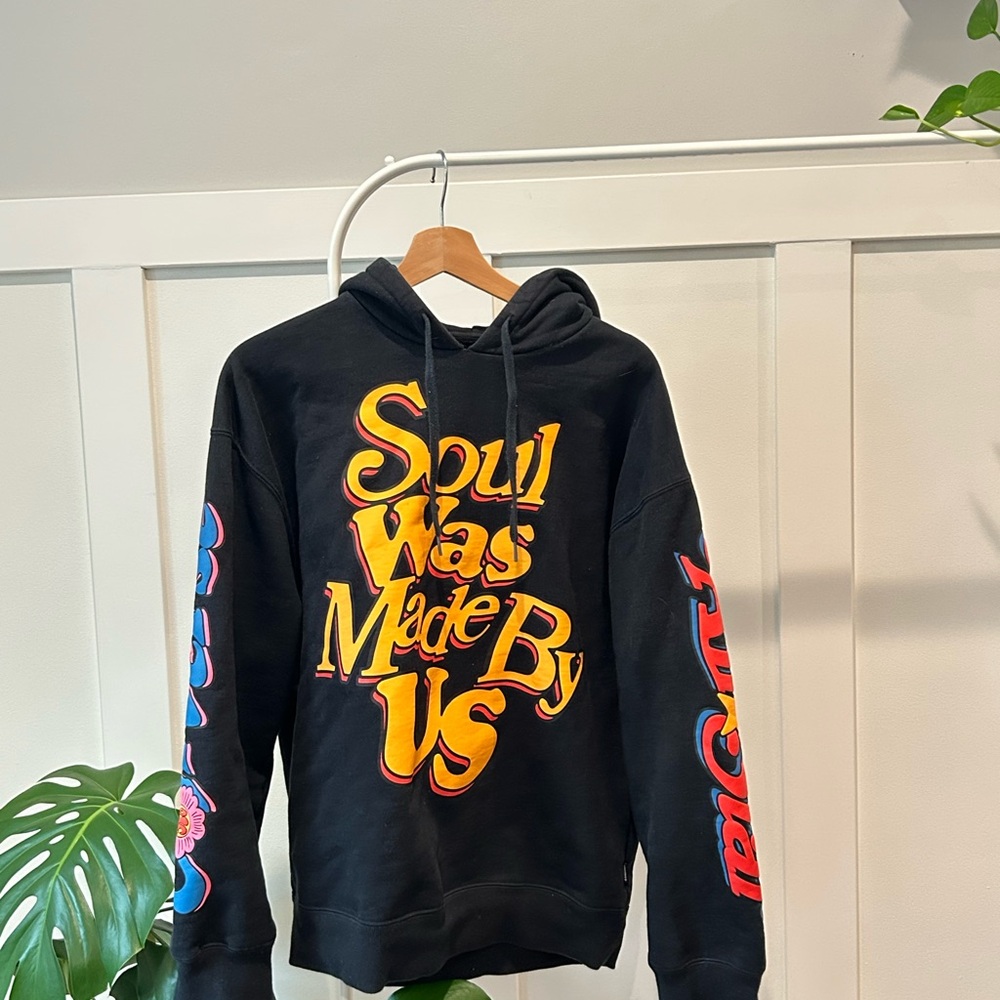 Soul Was Made By Us JOE FRESH GOODS x Converse Collab Black Hoodie